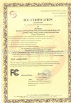 FCC Certificate